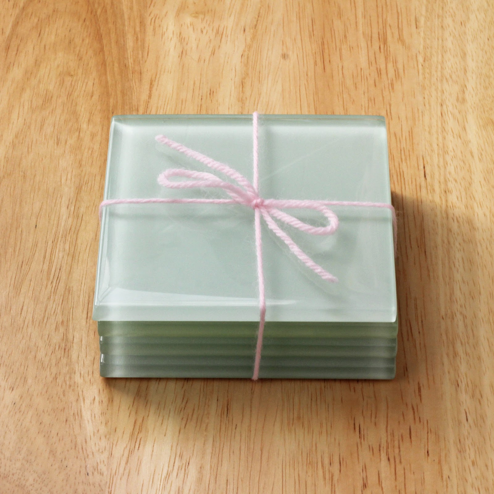 We Can Make Anything glass coasters