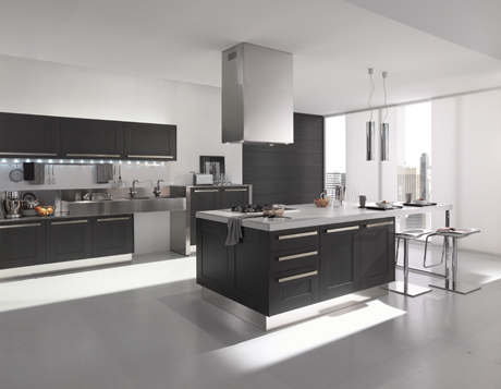Cocinas modernas en color gris - Colores en Casa