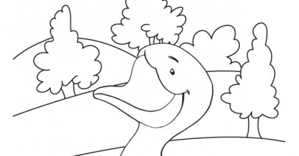 Duck Coloring Pages | Kids coloring pages