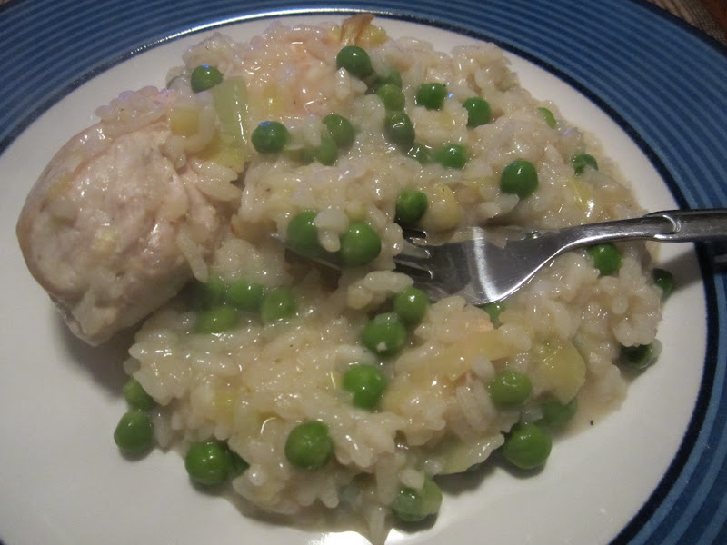 Wednesdays with Donna Hay Baked Chicken, Lemon and Pea Risotto Laws