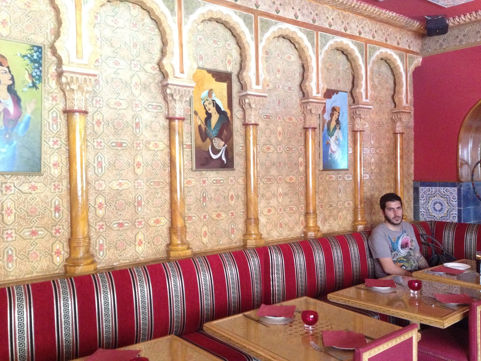 COCINA DEL MUNDO EN MADRID RESTAURANTES LA PRINCESA ÁRABE