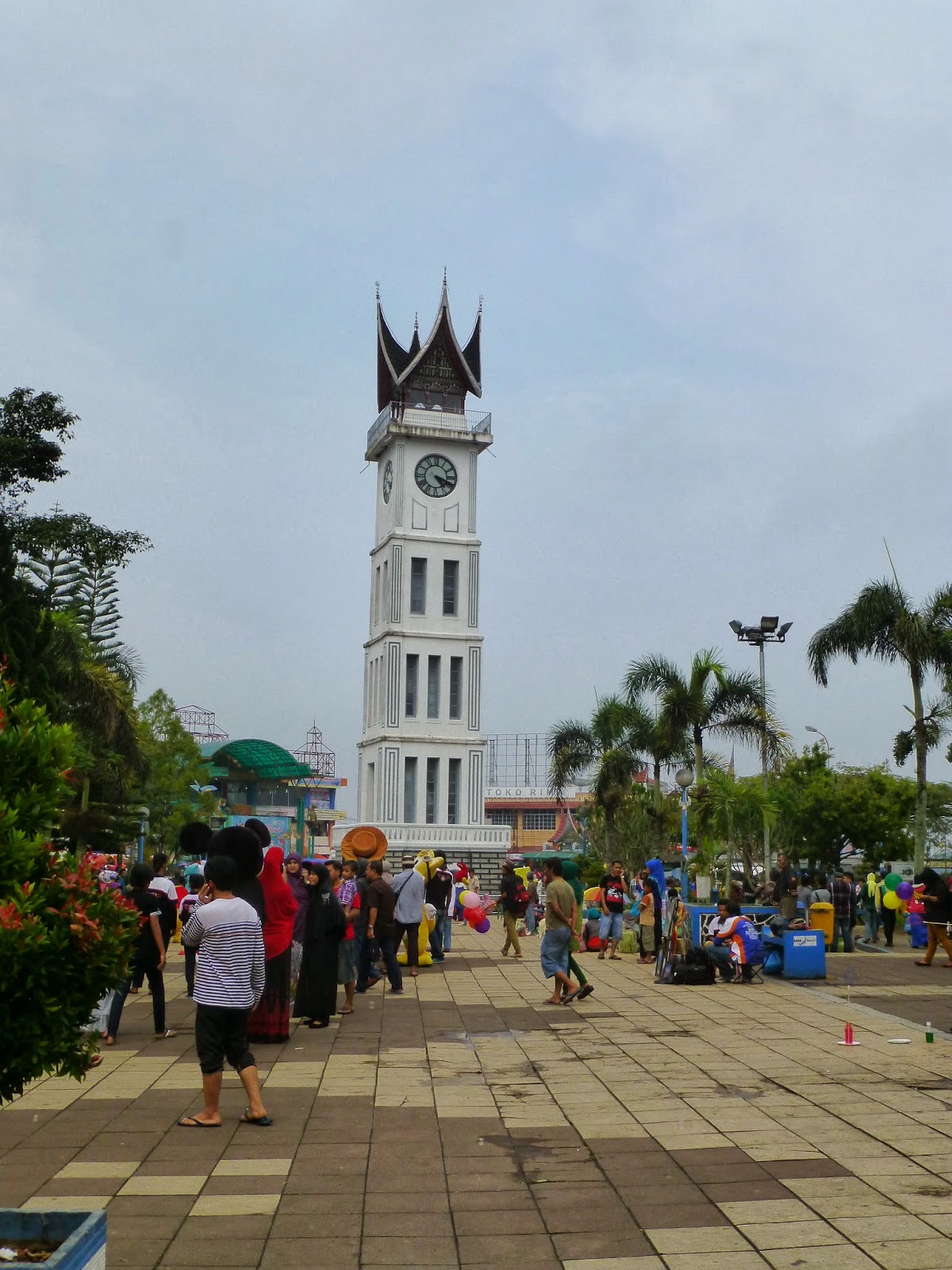 Jam Gadang, Clock Tower of Bukittinggi Indonesia Safe and Healthy