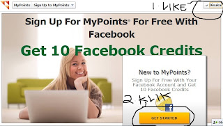 Earn 10 Facebook Credit Gratis No HSS