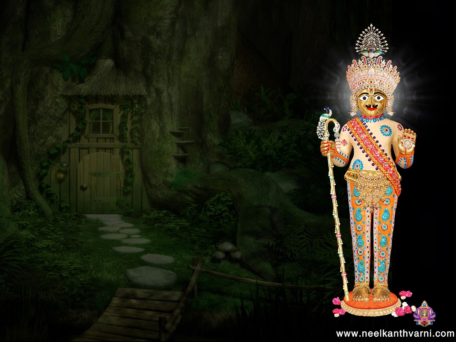 Jay Swaminarayan wallpapers: Happy Diwali with God HD Wallpapers