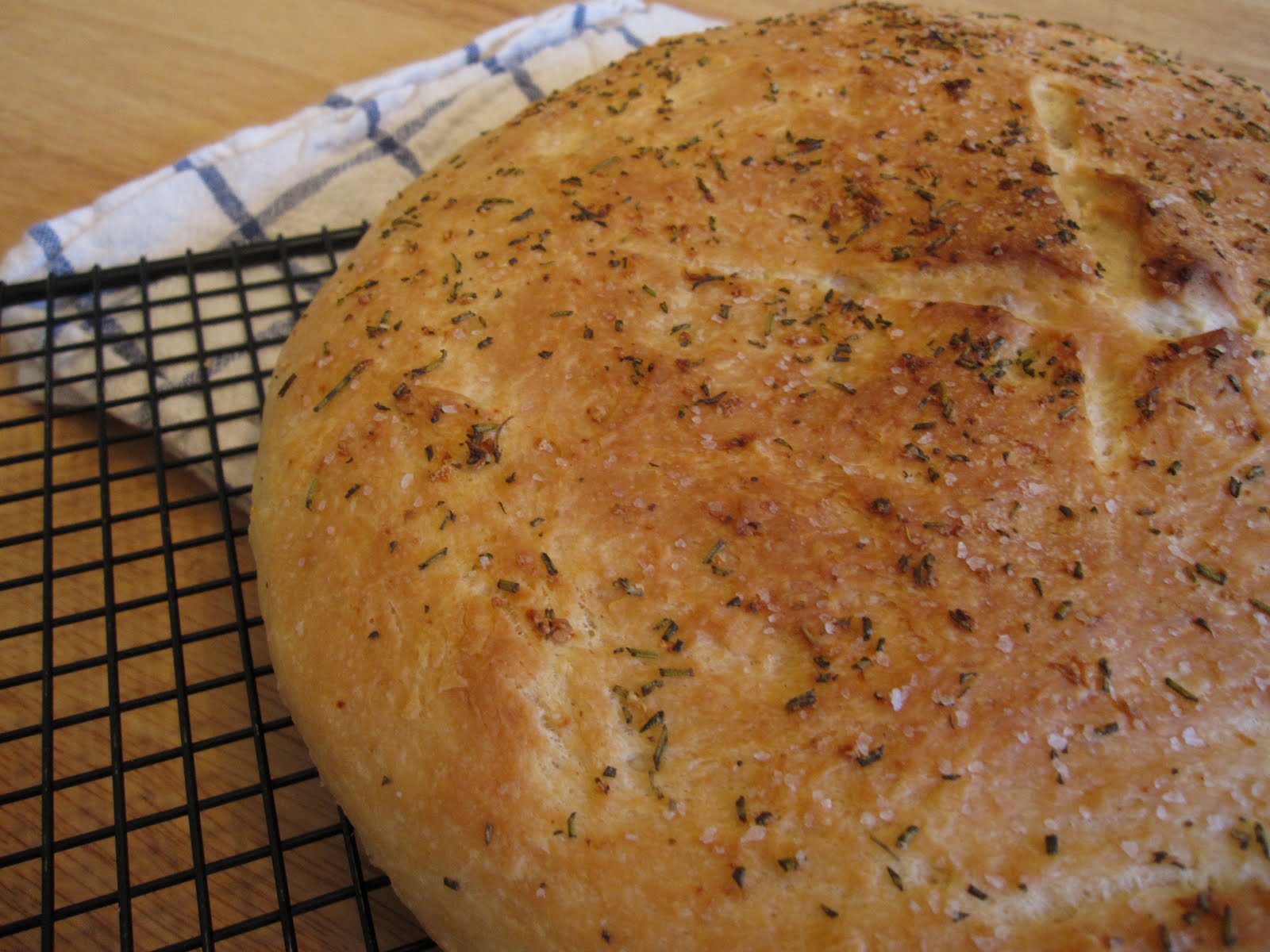 The Scratch Patch Rustic Rosemary Bread
