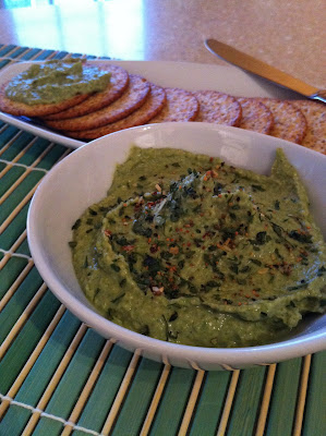 Navy Bean and Spinach Dip