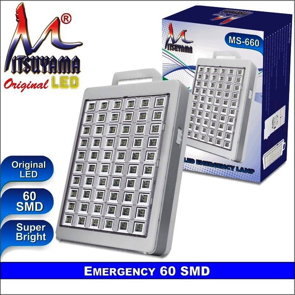 Distributor Lampu Emergency Mitsuyama : Lampu Emergency Mitsuyama MS-660