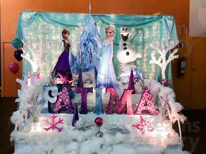Fiestas Infantiles Decoradas con Frozen, parte 1