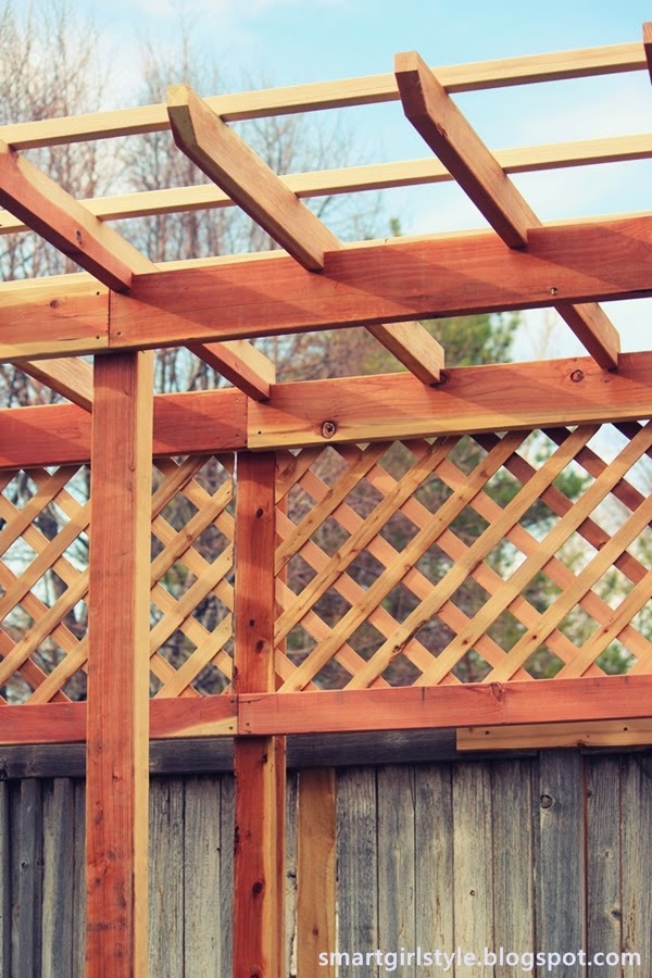 smartgirlstyle How to Build a Grape Arbor