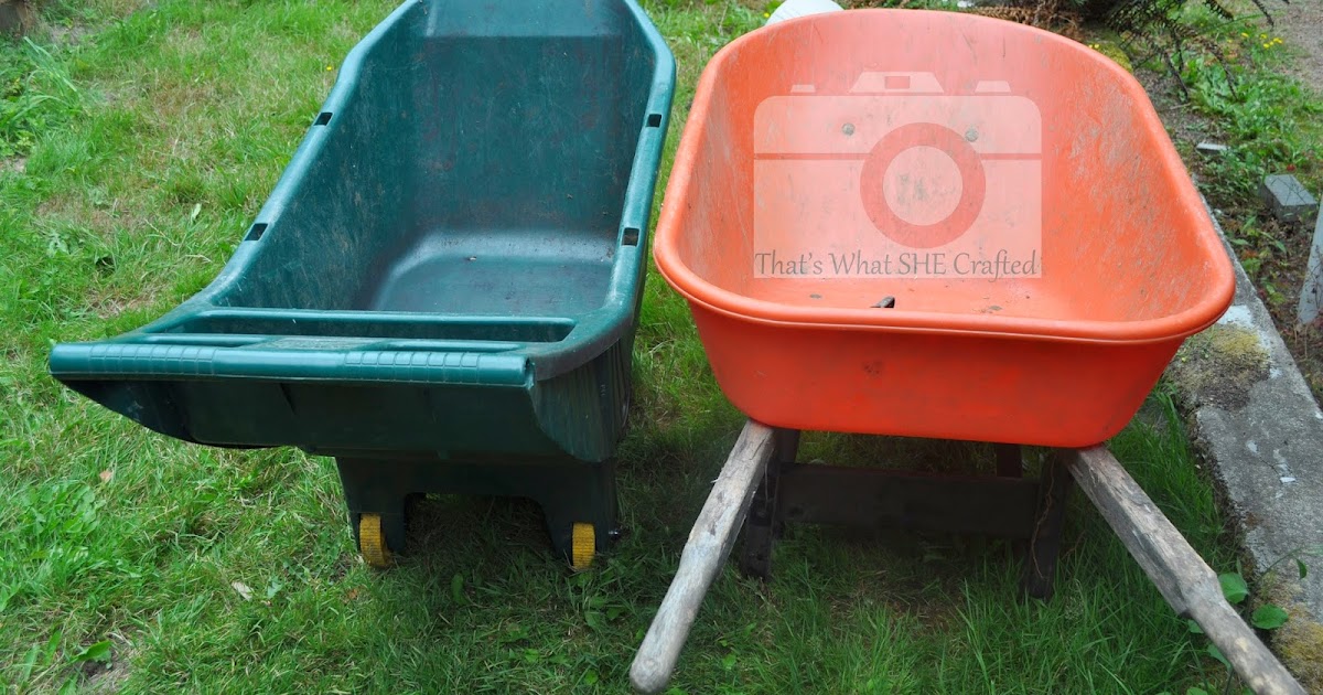 compost sifter wheelbarrow