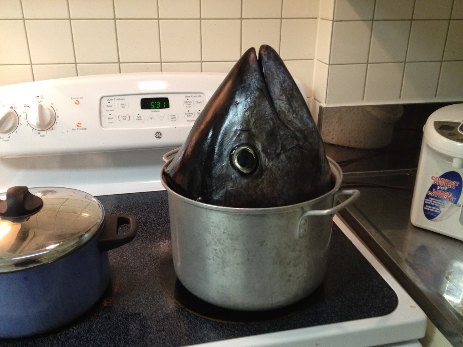 Yokosuka Food Corner Blue Street and Beyond Tuna Head The Sequel