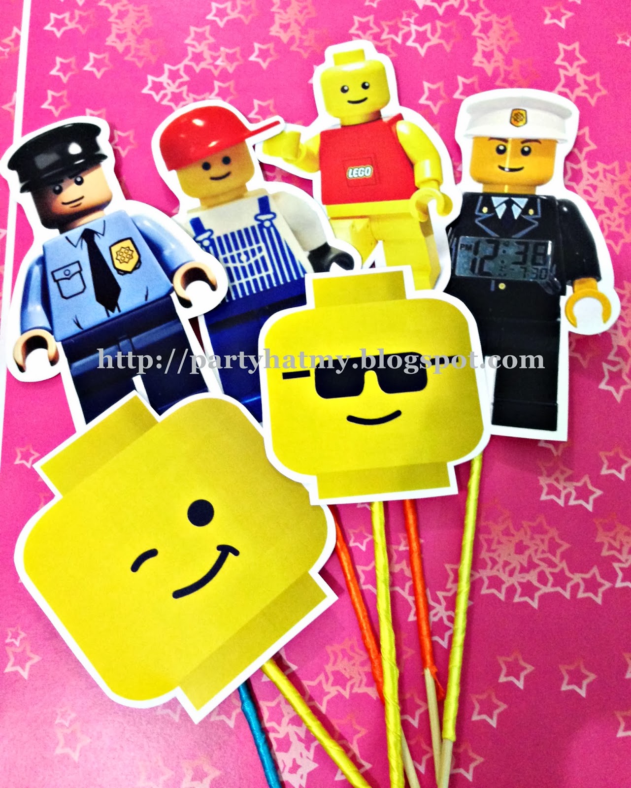 Party Hat Lego Birthday Party