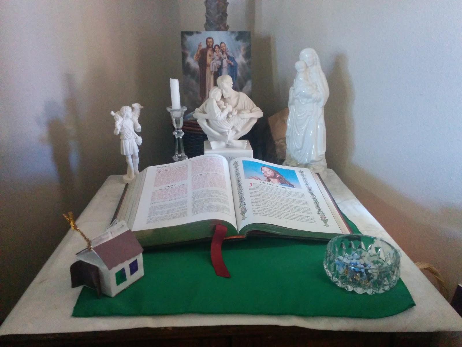 All Saints CGS Prayer Table in the Home