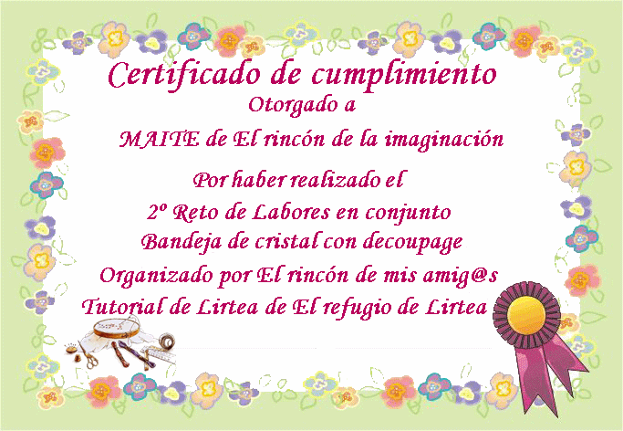 Segundo Certificado