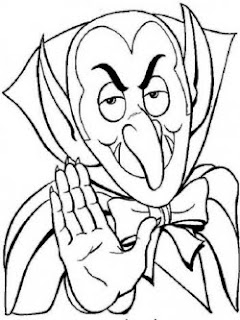 Halloween Vampire Coloring Pages Free Printables