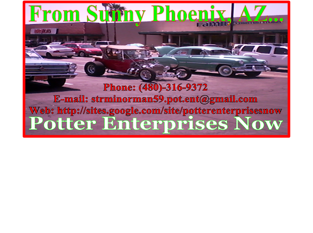 Thank You from Potter Enterprises Now...