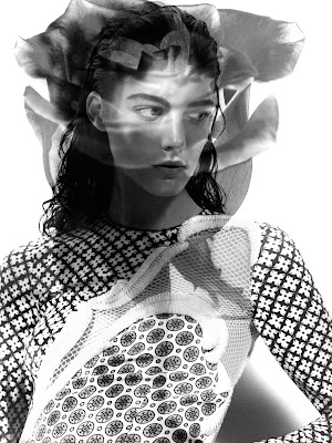 Katryn Kruger in Interview Magazine April 2012 by Craig McDean