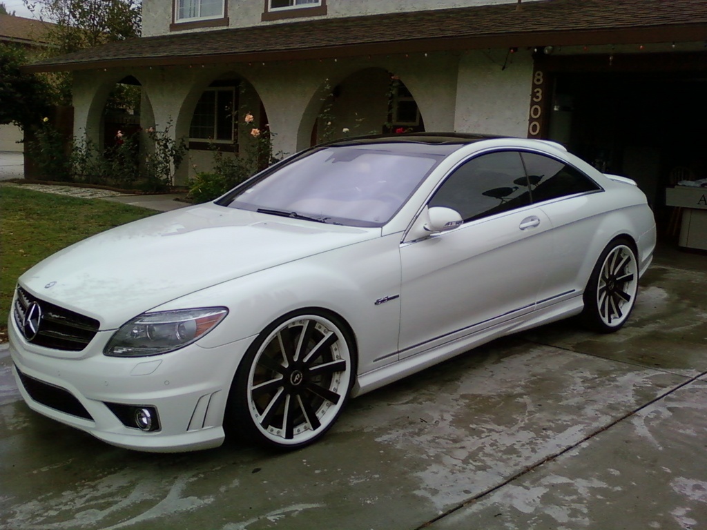 Mercedes Benz Cl 63 Amg On 22 Inch Forgiato Concavo Rims Only The