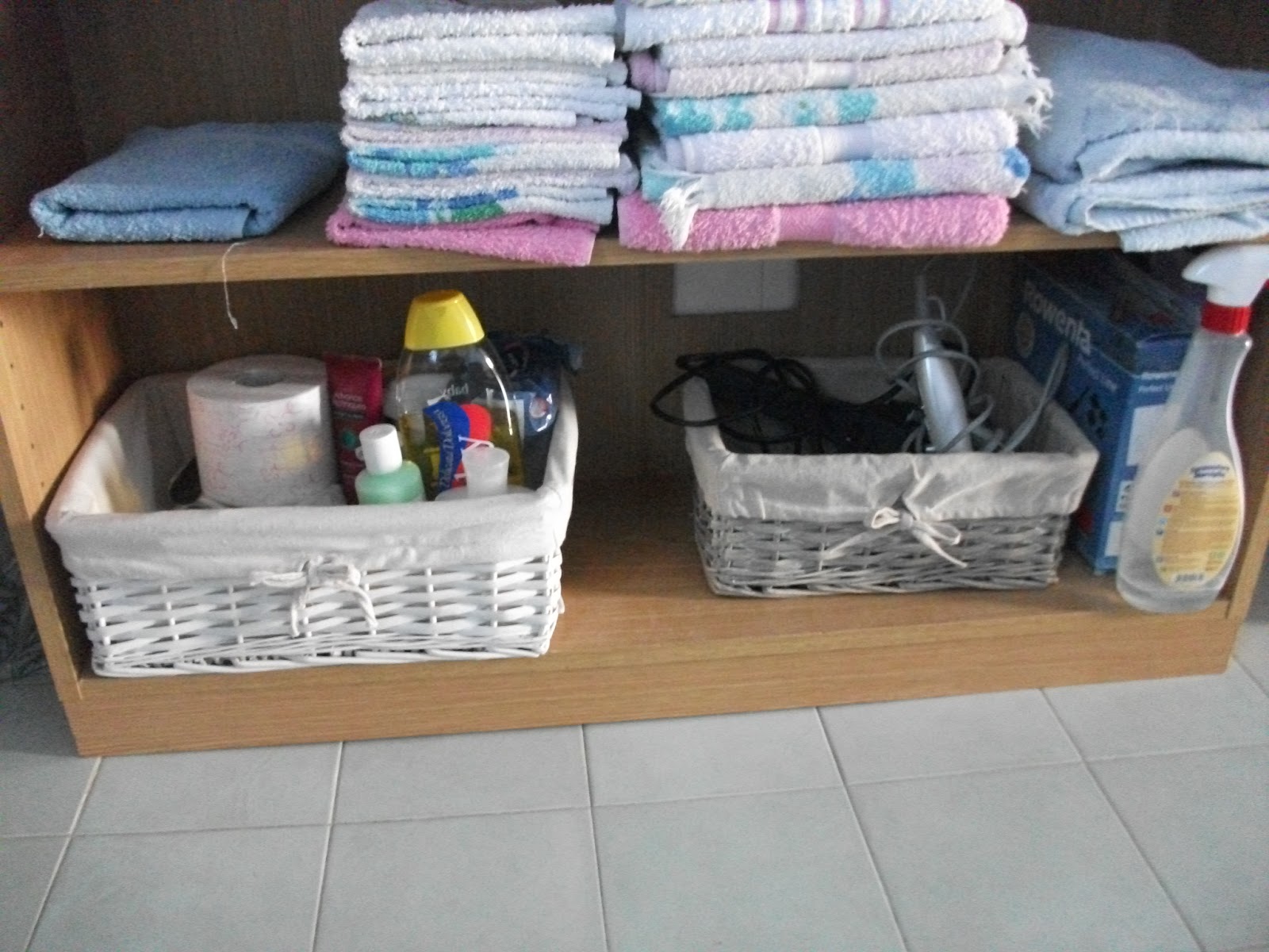 IL FILO DI LU: Merletto per i cestini del bagno