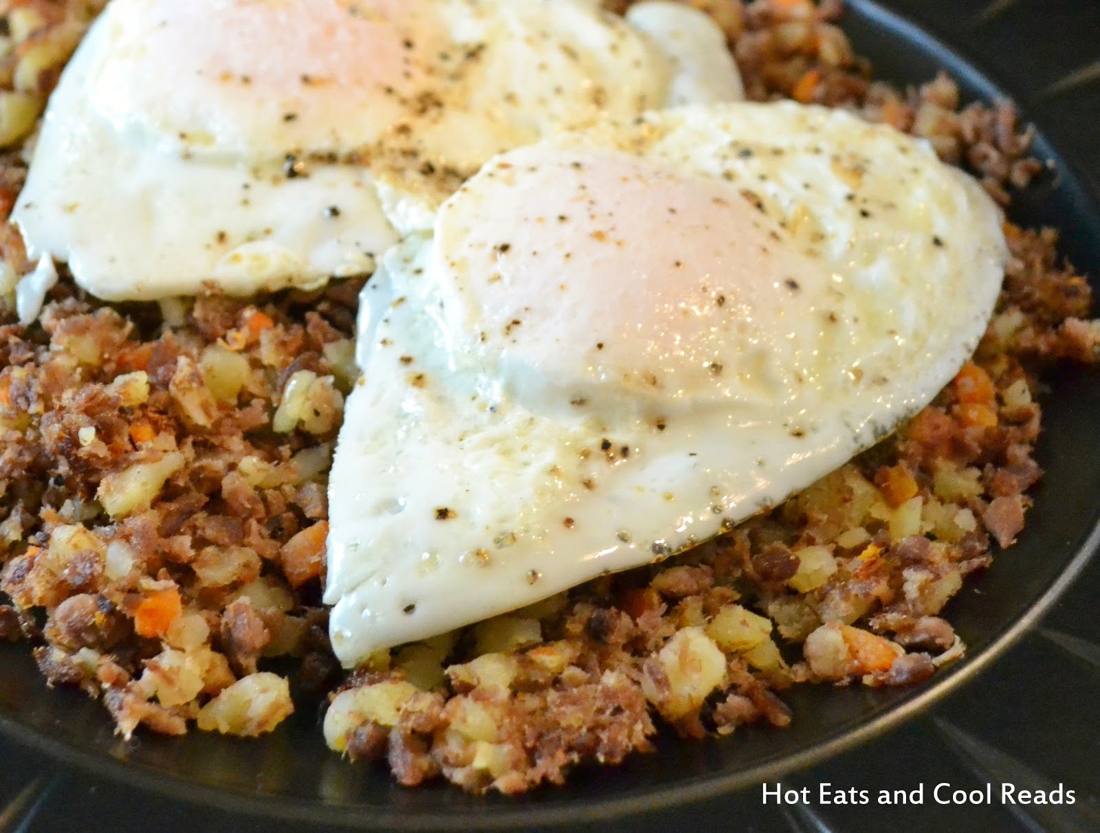 Hot Eats and Cool Reads Breakfast Beef Roast Hash Recipe