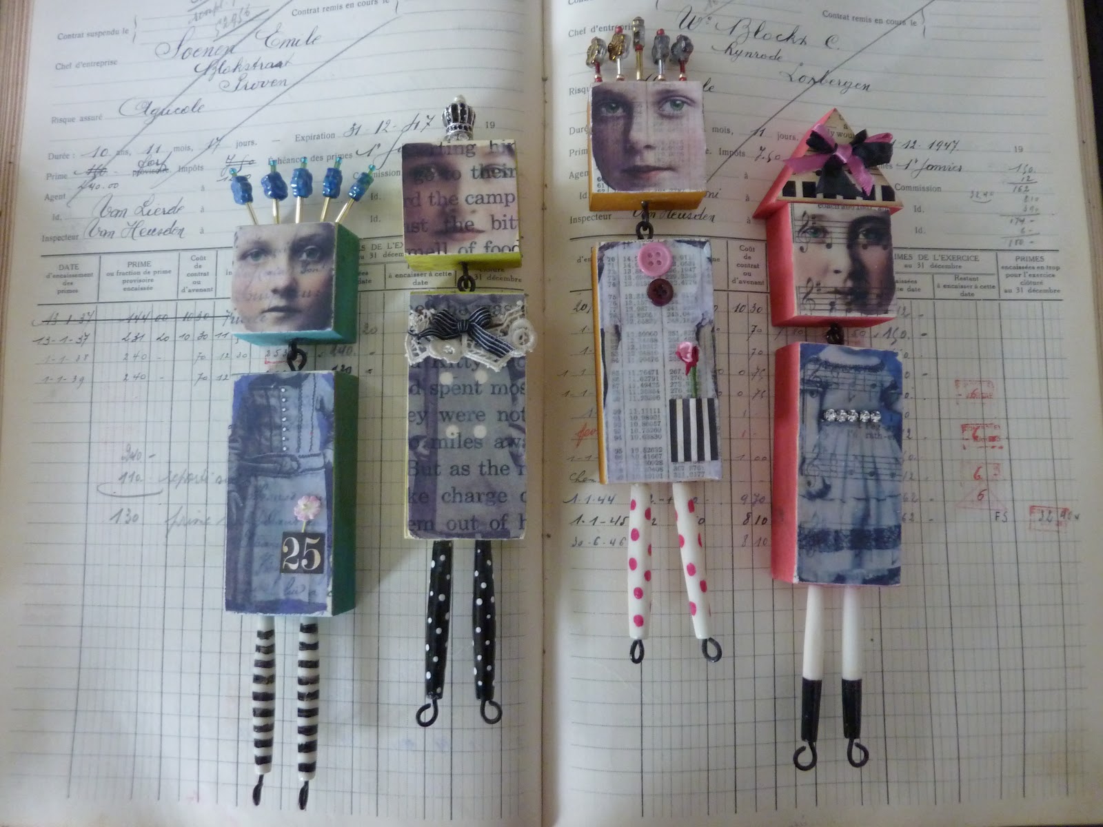 Artful Play Wooden Art Dolls