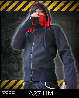 jaket j-fleece online murah bandung jaket ninja jaket korean style jaket A27x HM