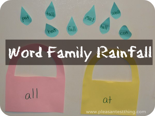 word family activity