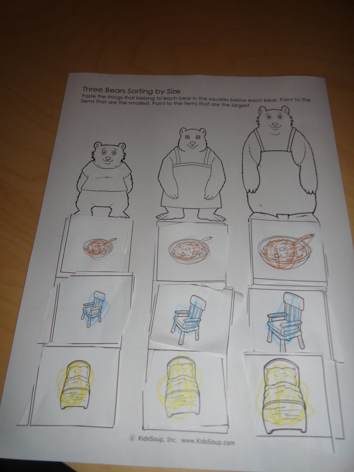 Izzie, Mac and Me: Goldilocks And The Three Bears!