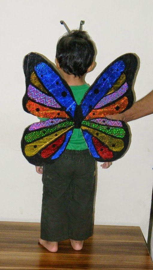 Tutorial DIY Butterfly costume My experiments with crafts