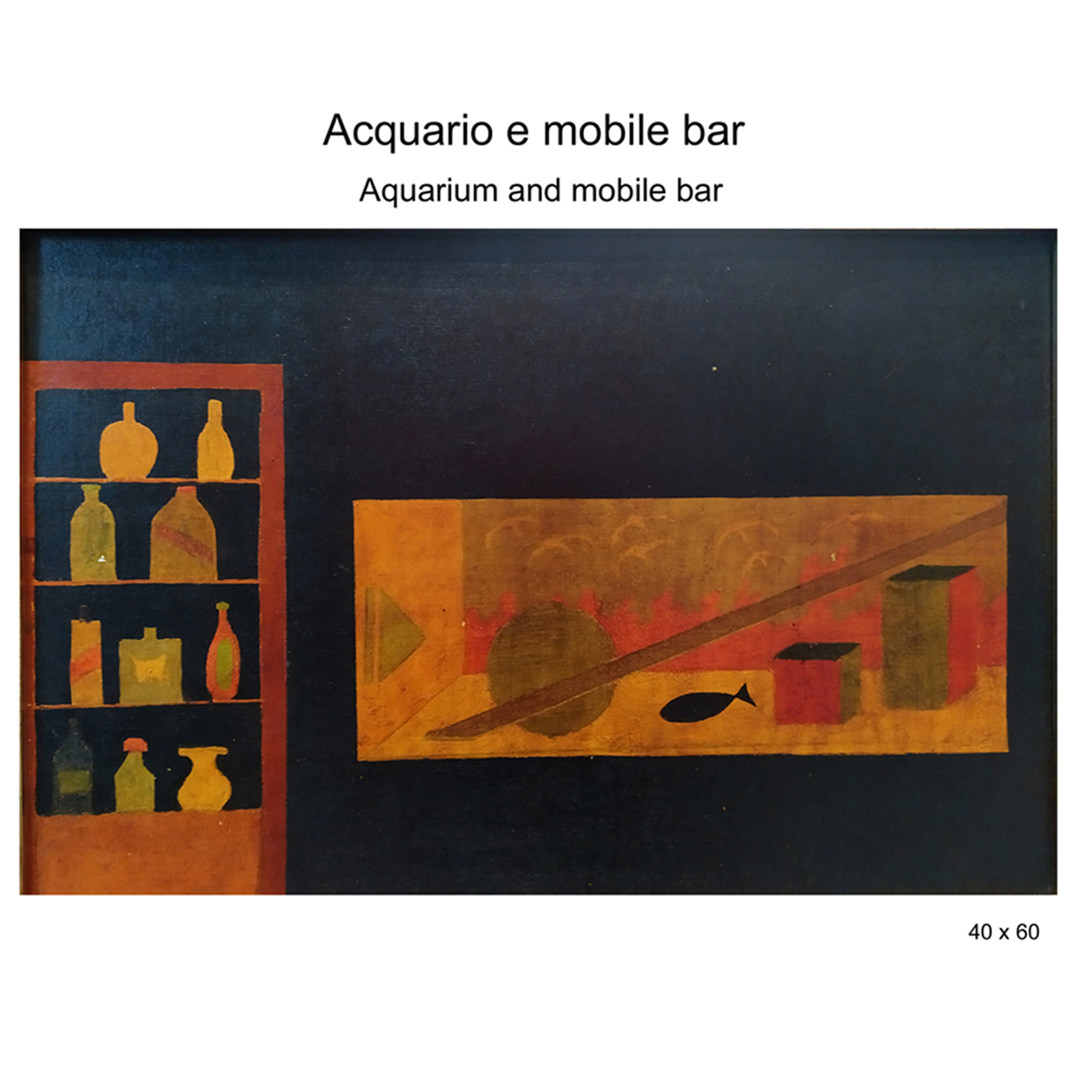 acquario e mobile bar