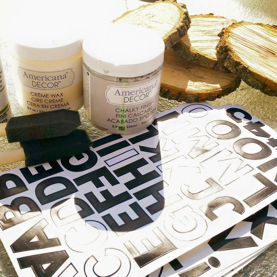 The Quaint Sanctuary { DIY Indoor/ Outdoor Rustic Wood Coasters }