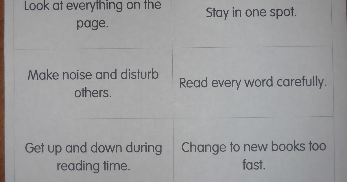 Mrs. T's First Grade Class: Good Readers...Sort