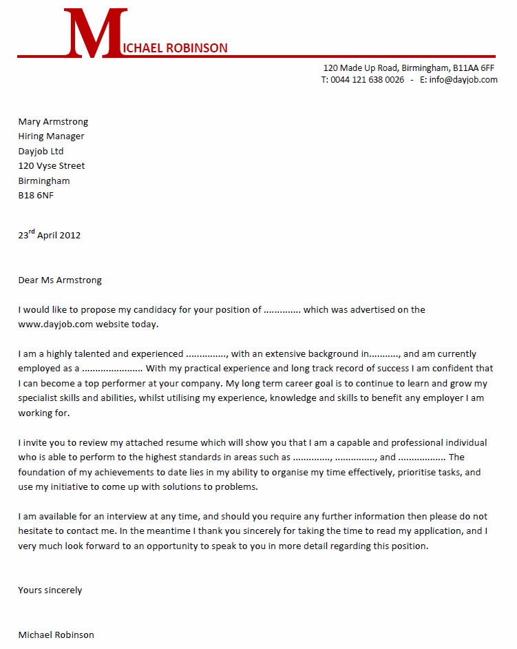 3d animator cover letter