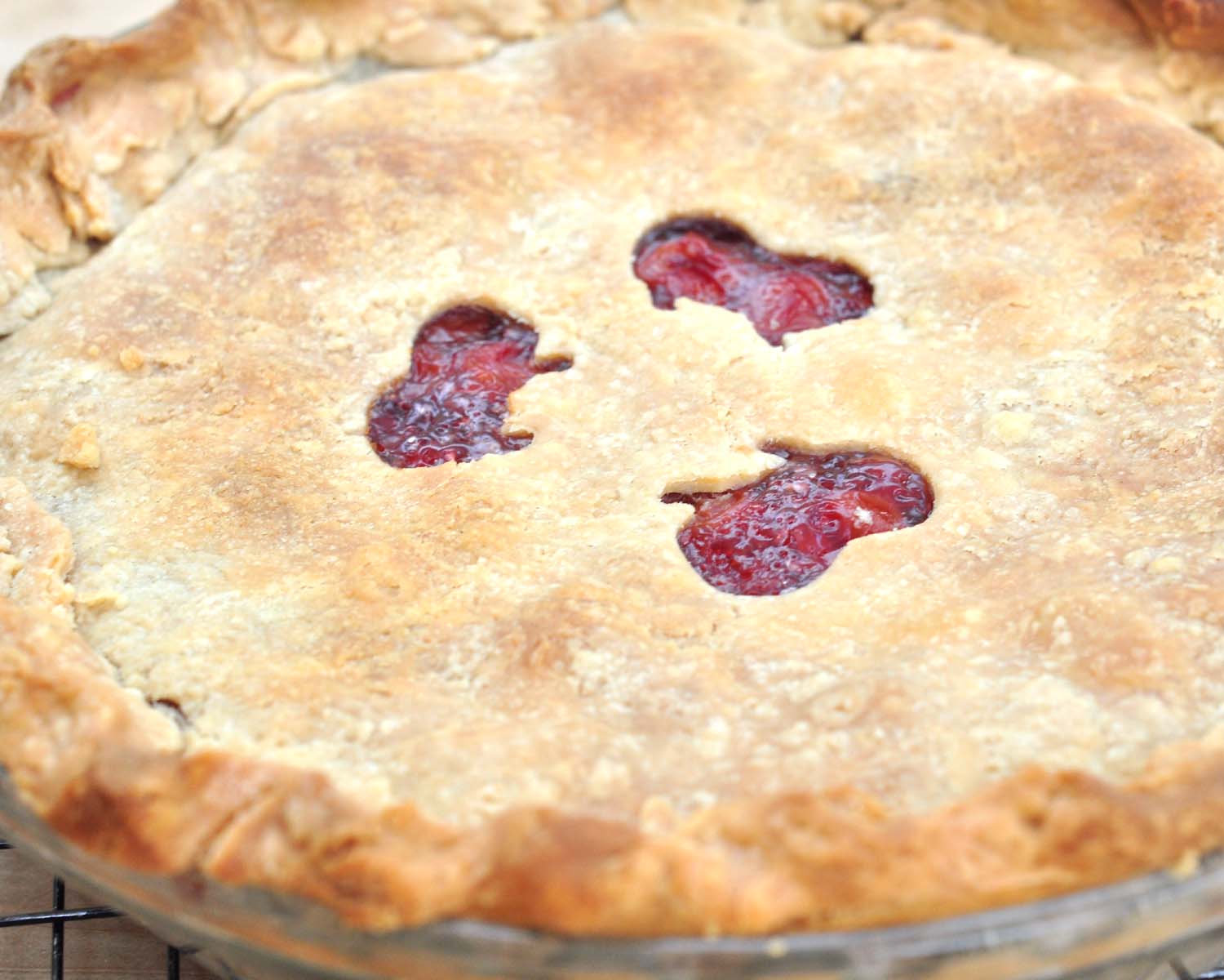 Beki Cook's Cake Blog Homemade Cherry Pie with Flaky Crust {Recipe}