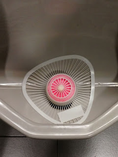 funny, The pink thing in my favorite urinal