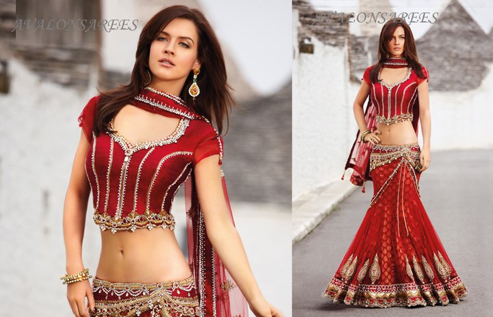 arabic lehenga designs