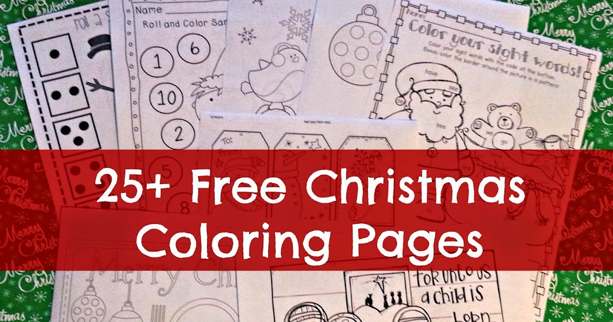 Practical Parenting Ideas: 25+ Free Christmas Coloring Pages