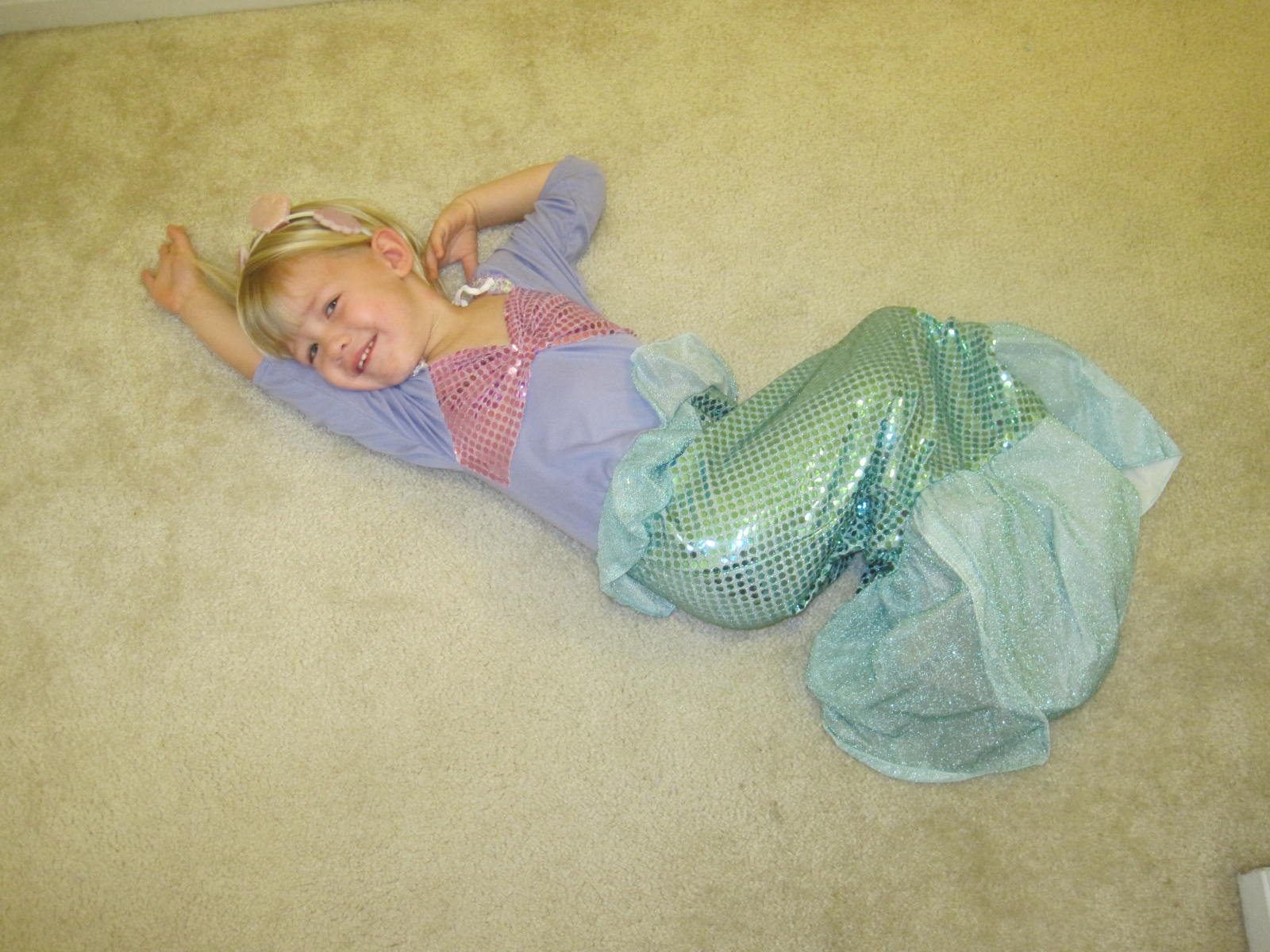 My Military Mommy: Toddler Costume Review...My Little Mermaid
