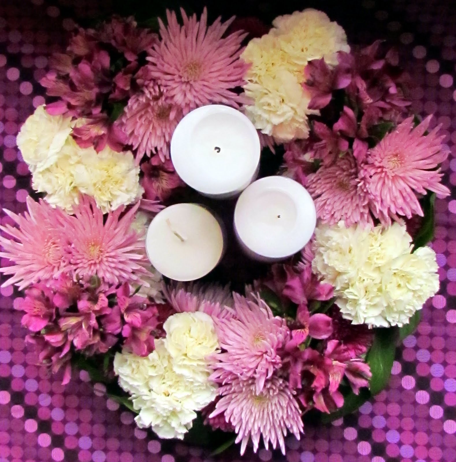 Fresh Flower WreathJC’s Loft The CSI Project