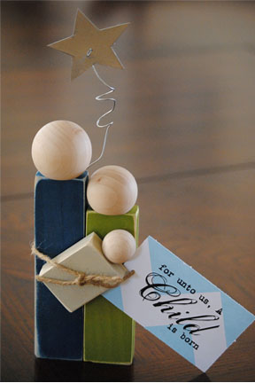 Food gifts to make for friends & family this christmas Dream It: Nativity Blocks