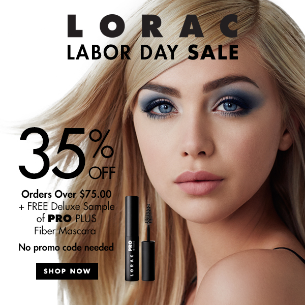 lola's secret beauty blog LORAC Cosmetics Labor Day Sale 35 OFF
