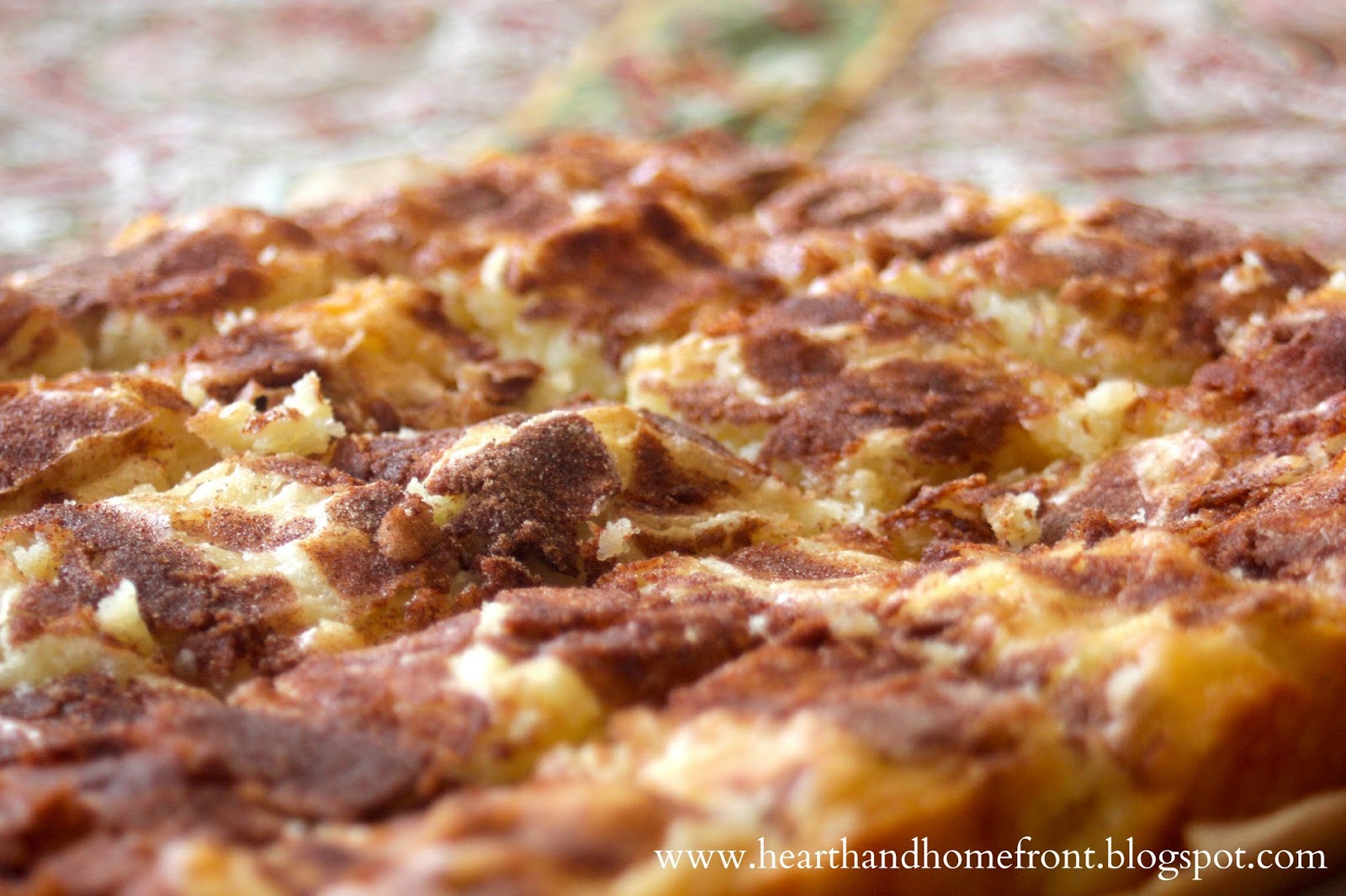Hearth and Homefront Snickerdoodle Gooey cake