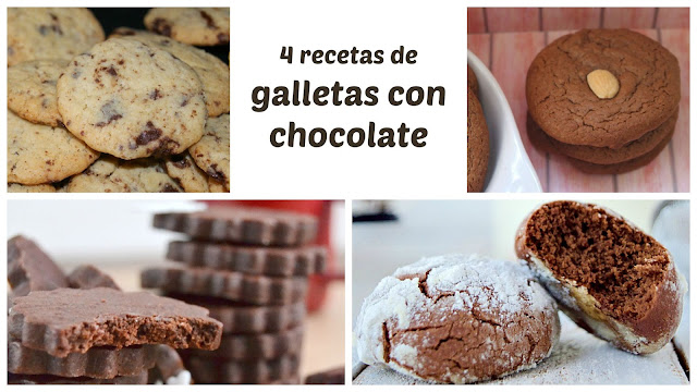 4 Recetas De Galletas De Chocolate &#161;imprescindibles!
