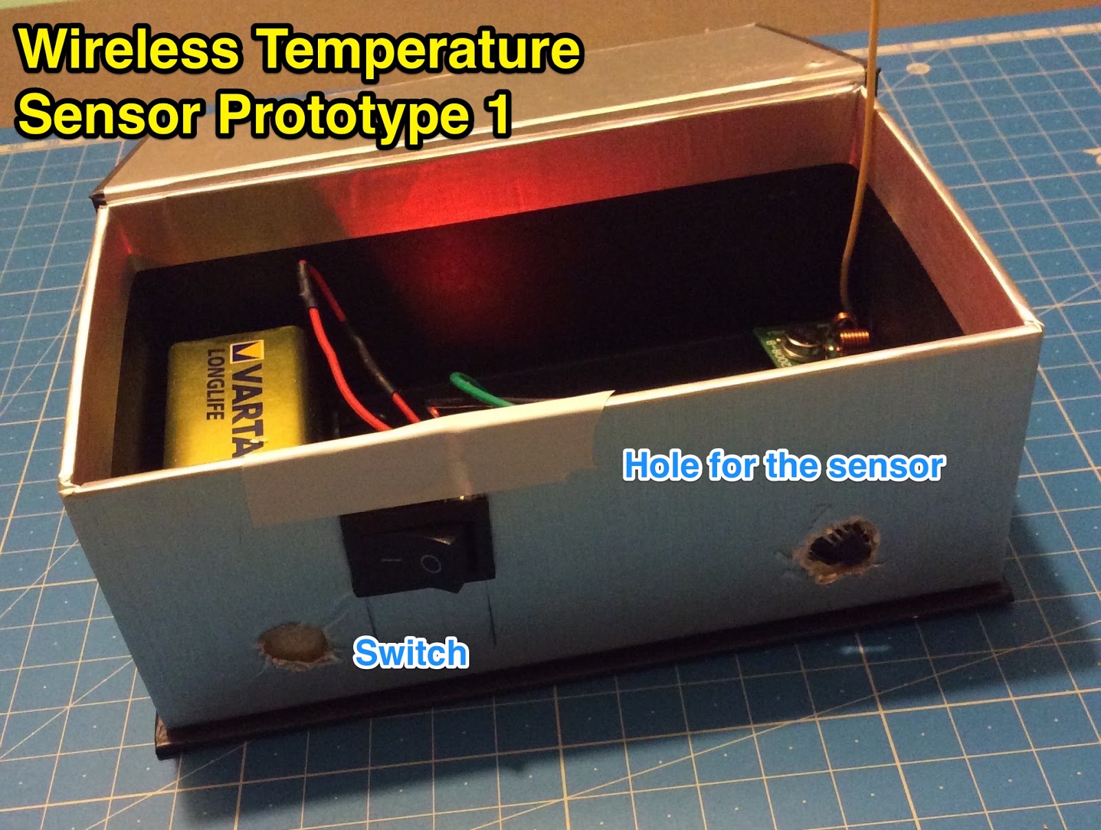 ibuildstuff [Wireless Room Temperature Monitoring System] Enclosure