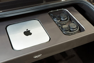 Executive Interior Concept Bentley Mulsanne buil in apple application