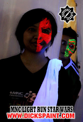 face painting uv glow jakarta