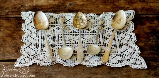 Antique Silverware Flatware Antique-Silverware-Flatware-Spoons