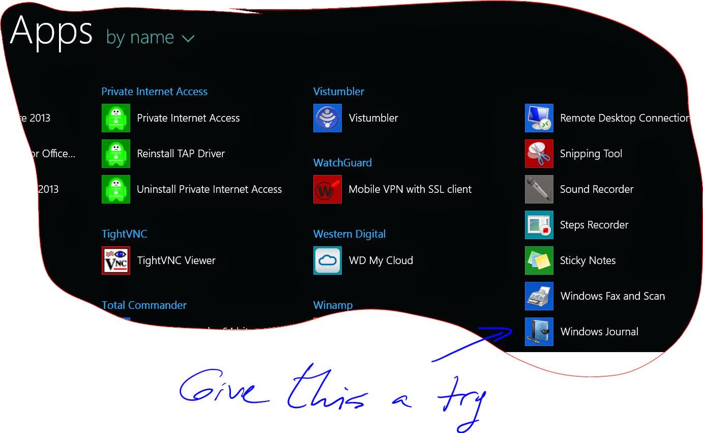 ULTRA MOBILE PC TIPS Windows Journal