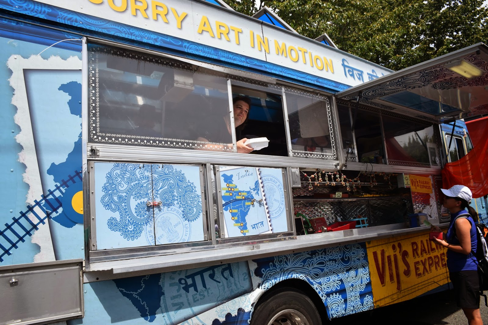 Vj's Railway Express Food Truck