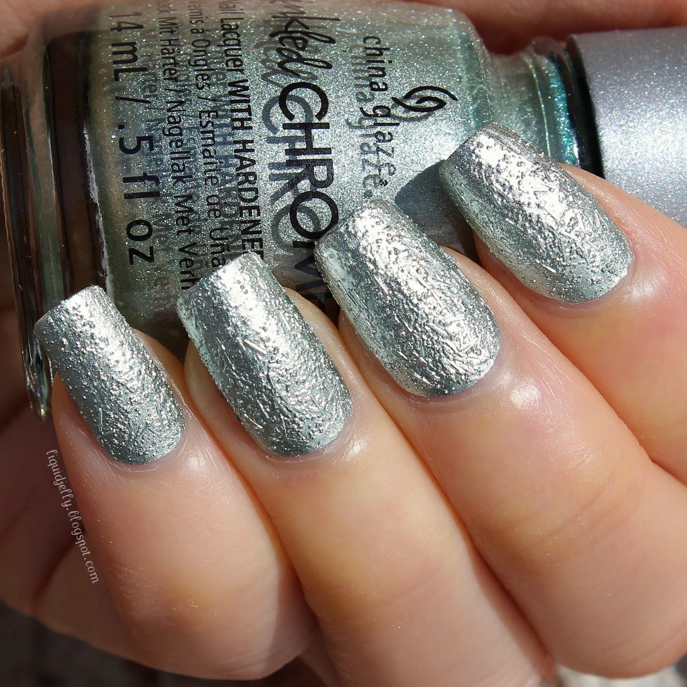 Liquid Jelly [Review+Swatch] China Glaze Wrinkling The Sheets & Don't